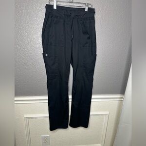 Jaanuu Women's Scrub Pant BLACK‎ size small